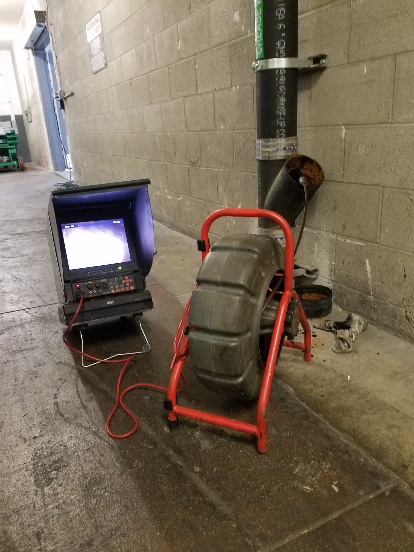 Industrial plumbing installations